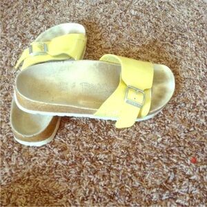 Birkenstock Yellow Sandals/Slide